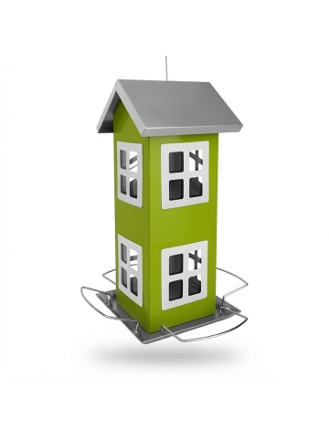relaxdays Vogelhaus in Grün - (B)12 x (H)26 x (T)12 cm