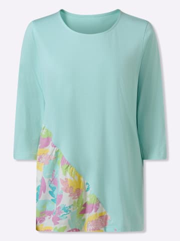 Sieh an! Longshirt in mint-orchidee