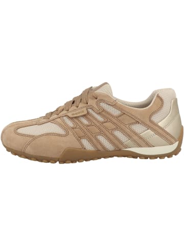 Geox Sneaker low D Snake in hellbraun