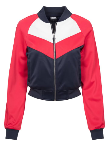 Urban Classics Trainingsjacken in navy/fire red/white