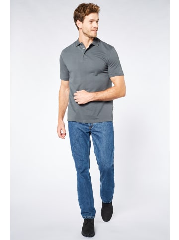 Expand Poloshirt in Grau