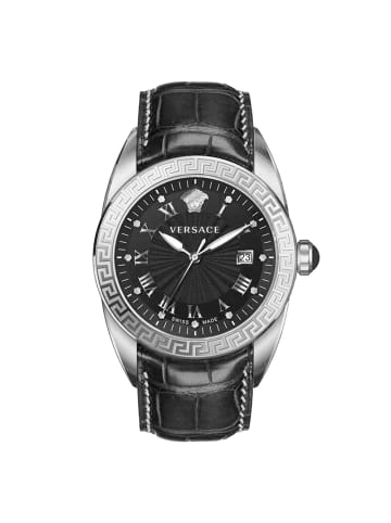 Versace Analoguhr für Herren in Schwarz