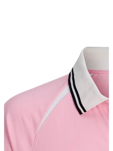 JACK & JONES Junior Hoodie 'Club Ribbed Football' in rosa