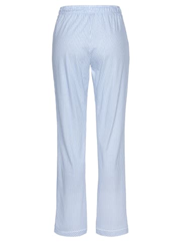 s.Oliver Pyjamahose in himmelblau-gestreift
