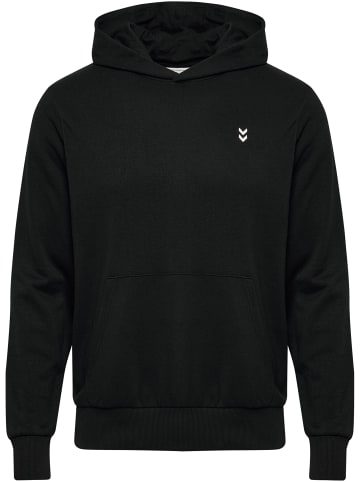 Hummel Hummel Hoodie für Herren aus Baumwollmix mit Kapuze in Schwarz