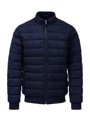 Salsa Jeans Steppjacke Suede Puffer in Dark Blue