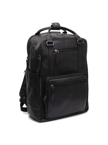 The Chesterfield Brand Calden Daypack Leder 40 cm Laptopfach in black