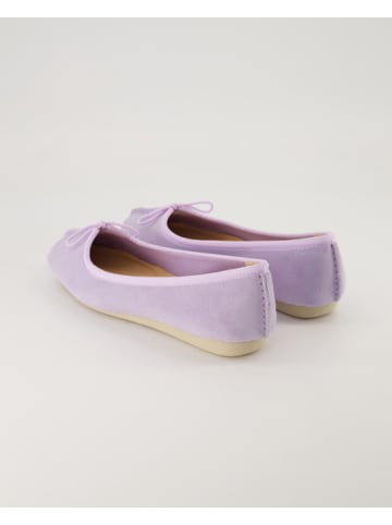 Clarks Ballerinas in Lila