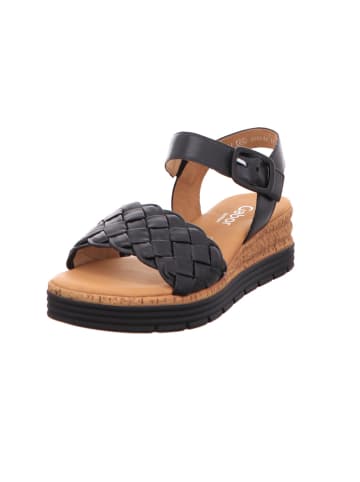 Gabor Plateau Sandalen für Damen in Schwarz