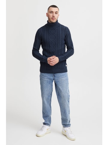 11 Project Rollkragenpullover PRJalio in Blau