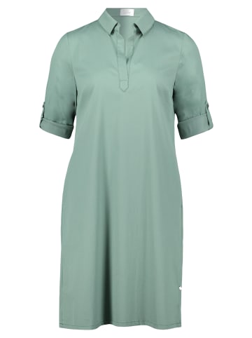 Vera Mont Hemdblusenkleid mit Taschen in Salvia Green