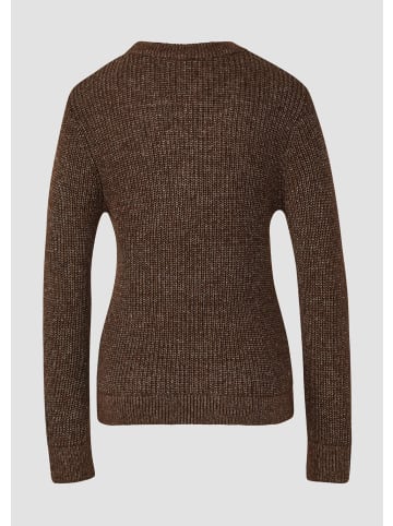 s.Oliver Strickpullover in 8945_dunkelbraun