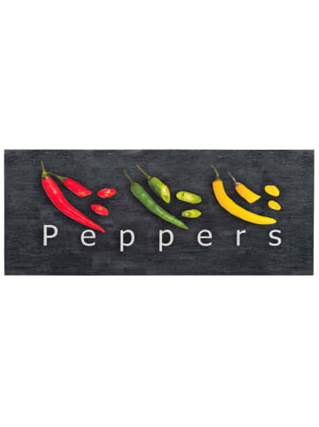 Pergamon Küchenläufer Teppich Trendy Peppers in Antraciet