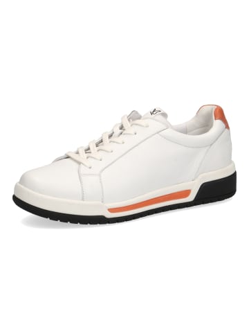 Caprice Sneaker in Weiß/Orange