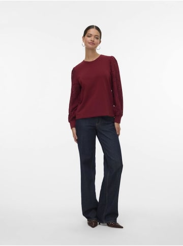 Vero Moda Sweatshirt in syrah