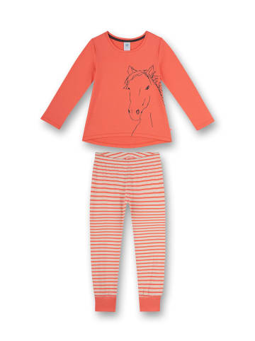 Sanetta Schlafanzug in Orange