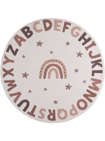 Teppich Boss Kinderteppich Coco 1133, rund - Creme