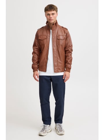 !SOLID Lederjacke SDCamash in Braun