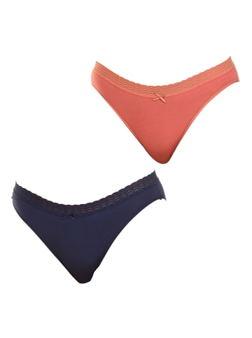 DIM 2er-Set: Pantys in Multicolored
