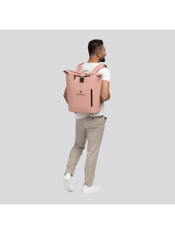 Pactastic Urban Collection Rucksack 45 cm Laptopfach in rose