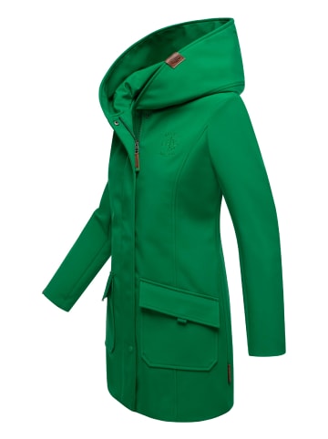 Marikoo Softshellmantel Mayleen in Smaragd Green