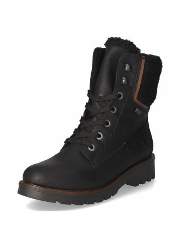 rieker Schnürstiefel in schwarz