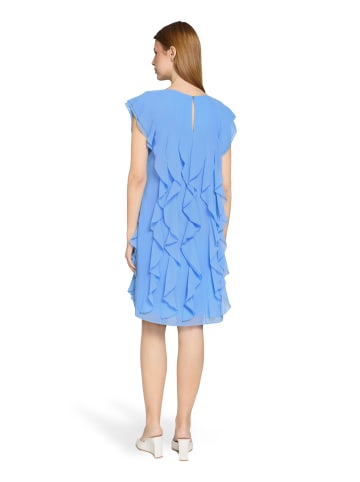Vera Mont Kleid in blau - 0001