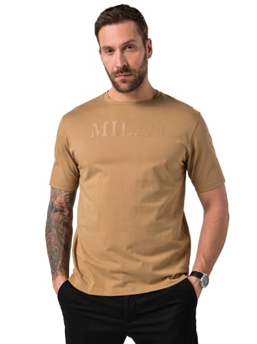 JP1880 Kurzarm T-Shirt in camel