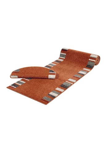 Peyer-Syntex 1 Brücke Amber 149 Bordüre Fb.terra Gr.80/150 cm in terra