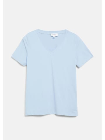 s.Oliver T-Shirt in 5061_hellblau
