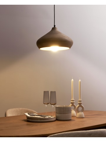 Beliani Pendelleuchten RAWI in Braun - (W) 33 x (H) 127 x (L) 33 cm