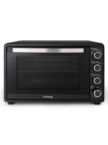 HKoenig Mini-Backofen FO45 in Schwarz