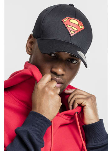 Merchcode Cap "Superman Flexfit Cap" in Schwarz