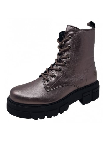 Apple of Eden Schnürstiefel  in Metallic