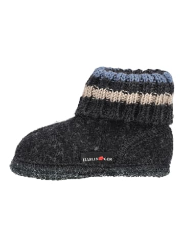 HAFLINGER Stiefelette HÜTTENSCHUH PAUL in Graphit