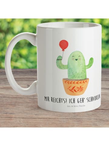 Mr. & Mrs. Panda Trinklernbecher Kaktus Luftballon mit Spruch in Weiß