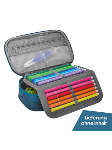 Coocazoo Schlampermäppchen, Reißverschluss in Crystal Waves