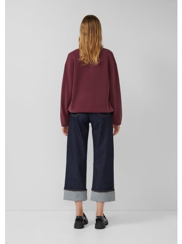 s.Oliver Sweatshirt Jacke in 3902_bordeaux