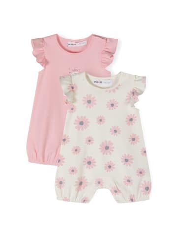 Minoti 2er. Set: Strampler 24babypack22 in hellpink