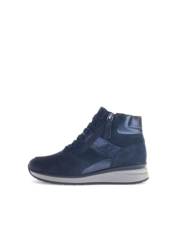 Gabor Comfort Sneaker high in blau