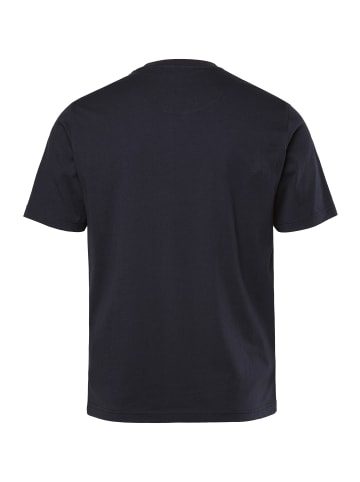 Men Plus Kurzarm T-Shirt in navy blau