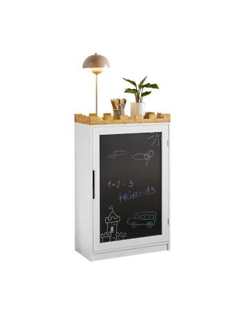 SoBuy Bücherregal in Reinweiß - (W) 30 x (H) 100 x (L) 63 cm