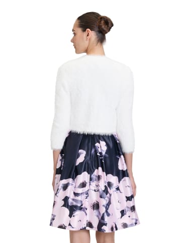 Vera Mont Strickbolero mit Struktur in Rohweiß