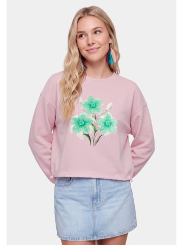 IZIA Women Sweatshirt in Light Rose
