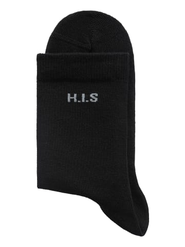 H.I.S Socken in schwarz, anthrazit melange, hellgrau melange, weiß