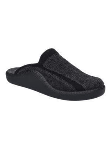 Josef Seibel Hauschuhe Herren Monaco H 12 in Schwarz