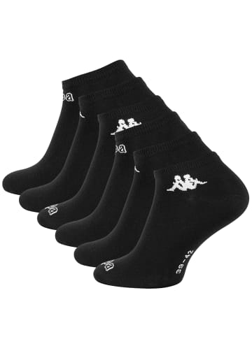 Kappa SNEAKER-Sportsocken 6 Paar in schwarz