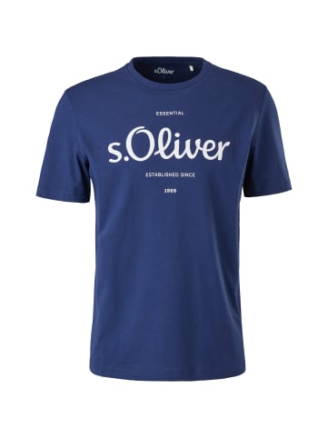 s.Oliver T-Shirt in 56D1_ozeanblau