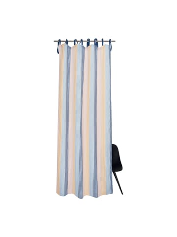 Tom Tailor Halbtransparenter Schlaufenvorhang STROKE in Multicolor