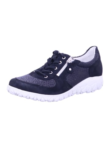WALDLÄUFER Damen- Schnürschuhe Havy Soft in Blau